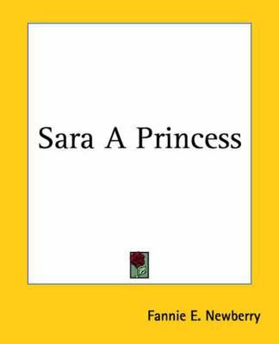Cover image for Sara A Princess