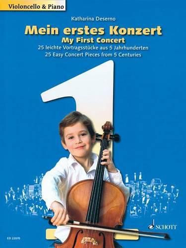 Cover image for My First Concert: 25 Easy Concert Pieces from 5 Centuries
