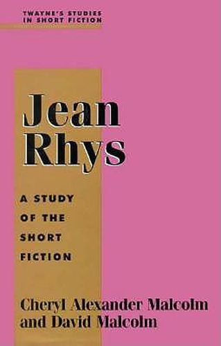 Cover image for Jean Rhys