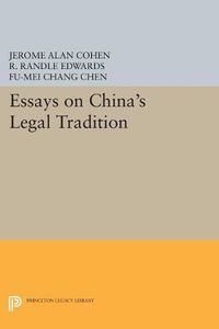 Cover image for Essays on China's Legal Tradition