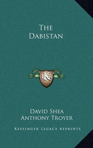 Cover image for The Dabistan