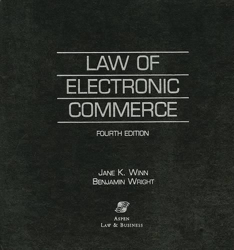 Cover image for Law of Electronic Commerce, F LL