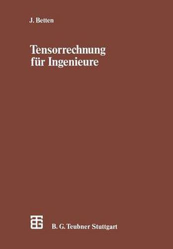 Cover image for Tensorrechnung fur Ingenieure