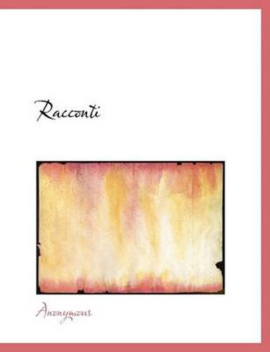 Cover image for Racconti