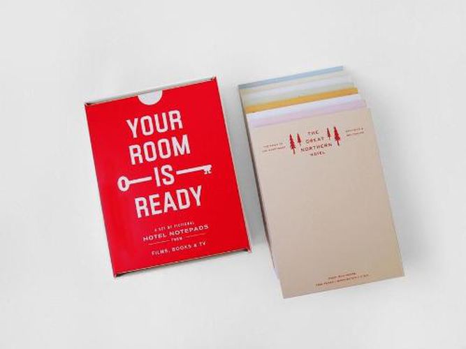 Your Room Is Ready: A Set of Fictional Hotel Notepads from Film, Books & TV