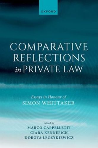 Cover image for Comparative Reflections in Private Law