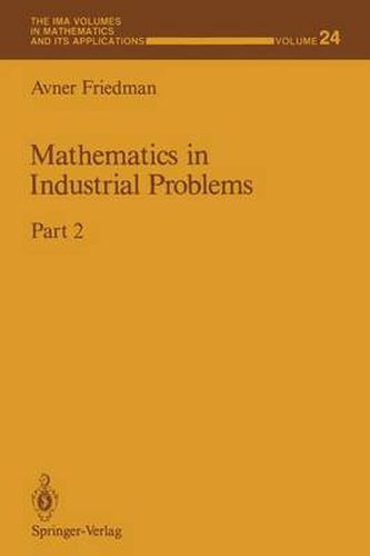 Cover image for Mathematics in Industrial Problems: Part 2