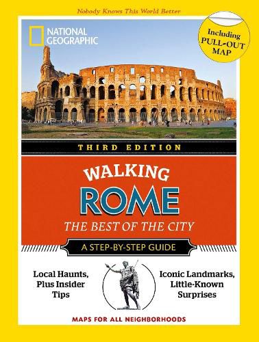 Cover image for National Geographic Walking Rome, Third Edition