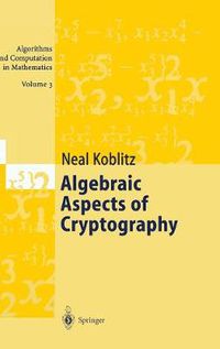 Cover image for Algebraic Aspects of Cryptography