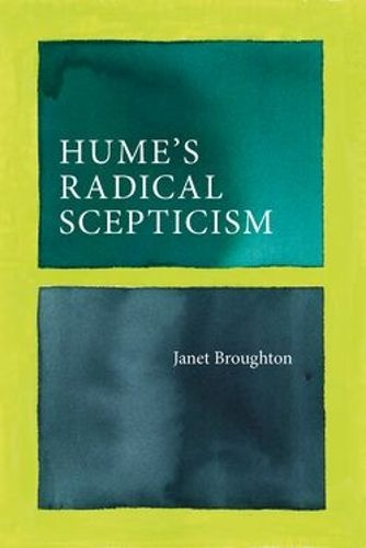 Cover image for Hume's Radical Scepticism