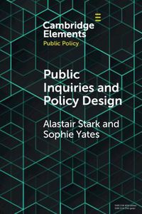 Cover image for Public Inquiries and Policy Design