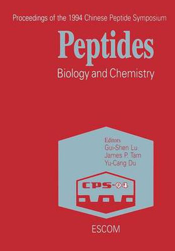 Cover image for Peptides: Biology and Chemistry