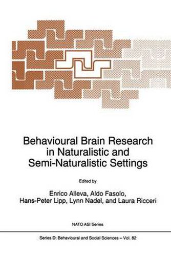 Cover image for Behavioural Brain Research in Naturalistic and Semi-Naturalistic Settings