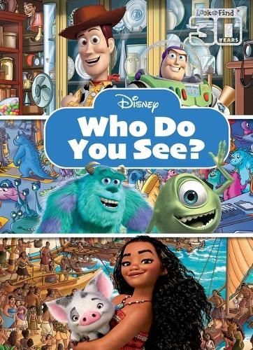 Cover image for Disney: Who Do You See? Look and Find: Look and Find