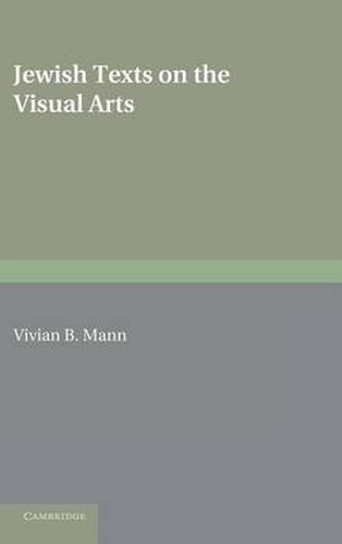 Cover image for Jewish Texts on the Visual Arts