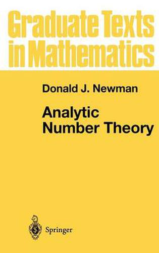 Cover image for Analytic Number Theory