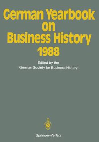 Cover image for German Yearbook on Business History 1988