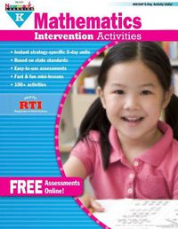 Cover image for Mathematics Intervention Activities Grade K Book Teacher Resource