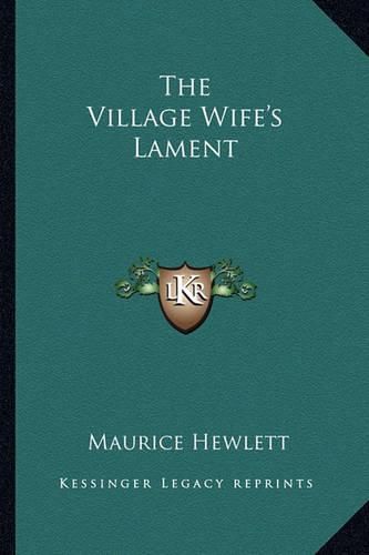 Cover image for The Village Wife's Lament