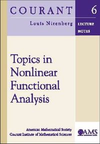 Cover image for Topics in Nonlinear Functional Analysis