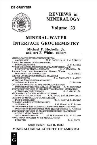 Cover image for Mineral-Water Interface Geochemistry