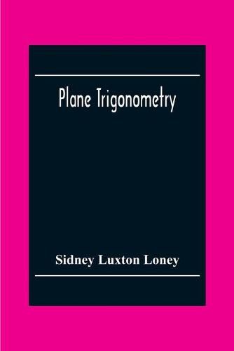 Plane Trigonometry