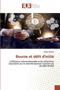 Cover image for Bourse et delit d'initie
