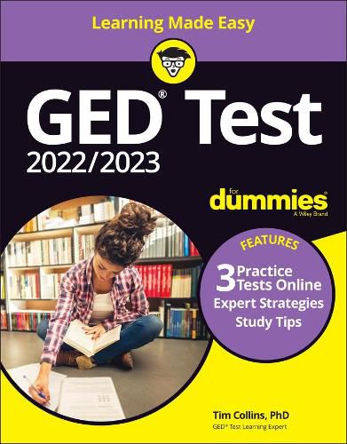 Cover image for GED Test 2022/2023 For Dummies with Online Practice