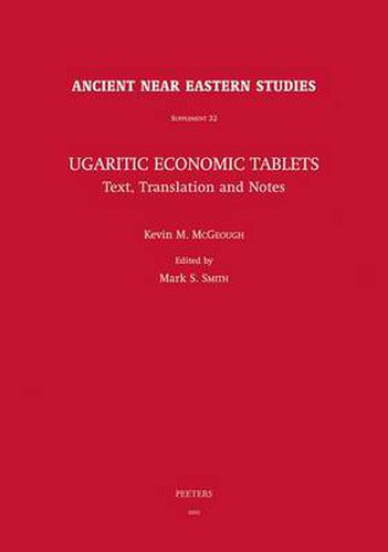 Cover image for Ugaritic Economic Tablets: Text, Translation and Notes