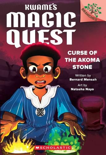 Cover image for Curse of the Akoma Stone: A Branches Book (Kwame's Magic Quest #4)