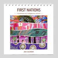 Cover image for First Nations 2025 Desk Calendar