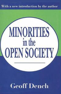 Cover image for Minorities in an Open Society