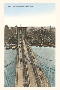 Cover image for Vintage Journal Brooklyn Bridge, New York City