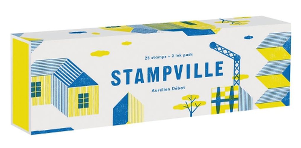 Cover image for Stampville: 25 Stamps + 2 Ink Pads
