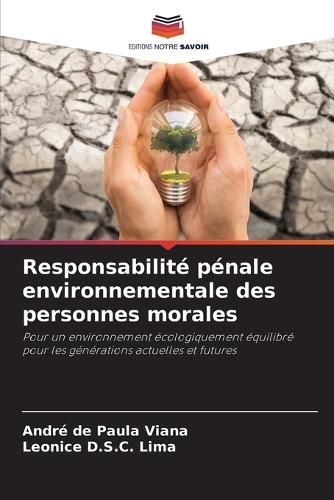 Cover image for Responsabilite penale environnementale des personnes morales