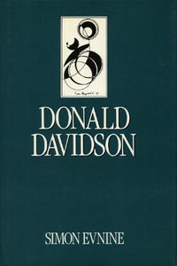 Cover image for Donald Davidson