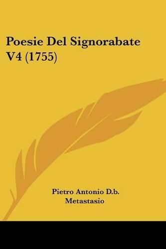 Poesie del Signorabate V4 (1755)