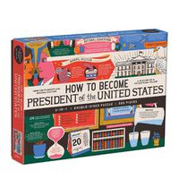 Cover image for How to Become President of the United States 500 Piece Double-Sided Puzzle
