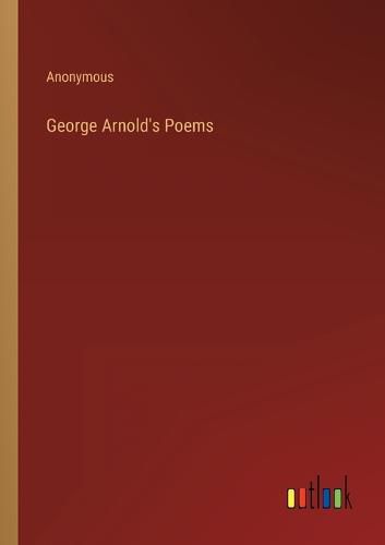 George Arnold's Poems