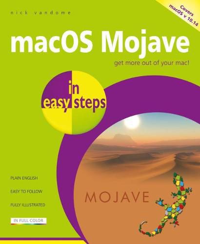 Cover image for macOS Mojave in easy steps: Covers v 10.14