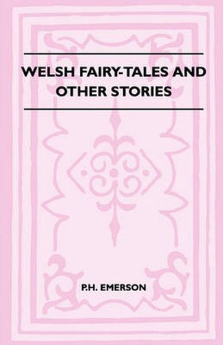 Cover image for Welsh Fairy-Tales And Other Stories