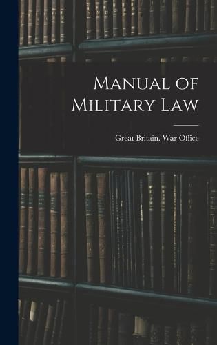 Manual of Military Law