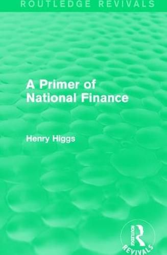 A Primer of National Finance