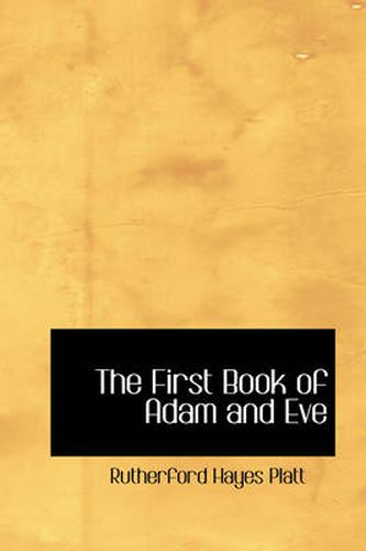 Cover image for The First Book of Adam and Eve