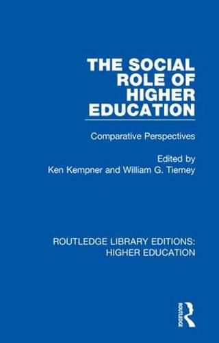 Cover image for The Social Role of Higher Education: Comparative Perspectives