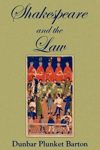 Cover image for Shakespeare and the Law