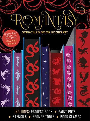 Cover image for Romantasy Stenciled Book Edges Kit