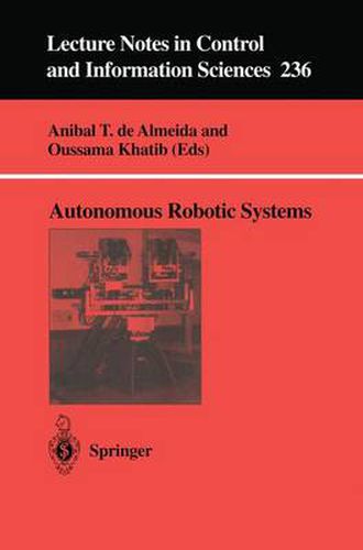 Cover image for Autonomous Robotic Systems