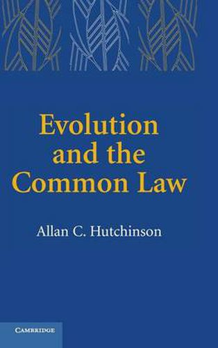 Cover image for Evolution and the Common Law