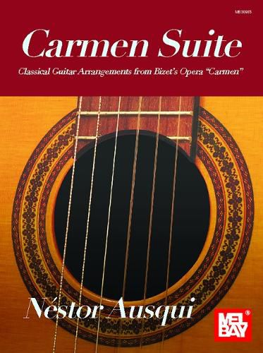 Cover image for Carmen Suite: Classical Guitar Arrangements from Bizet's Opera Carmen